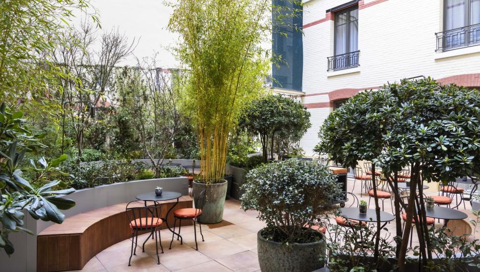 Victoria Palace Hôtel Paris la terrasse