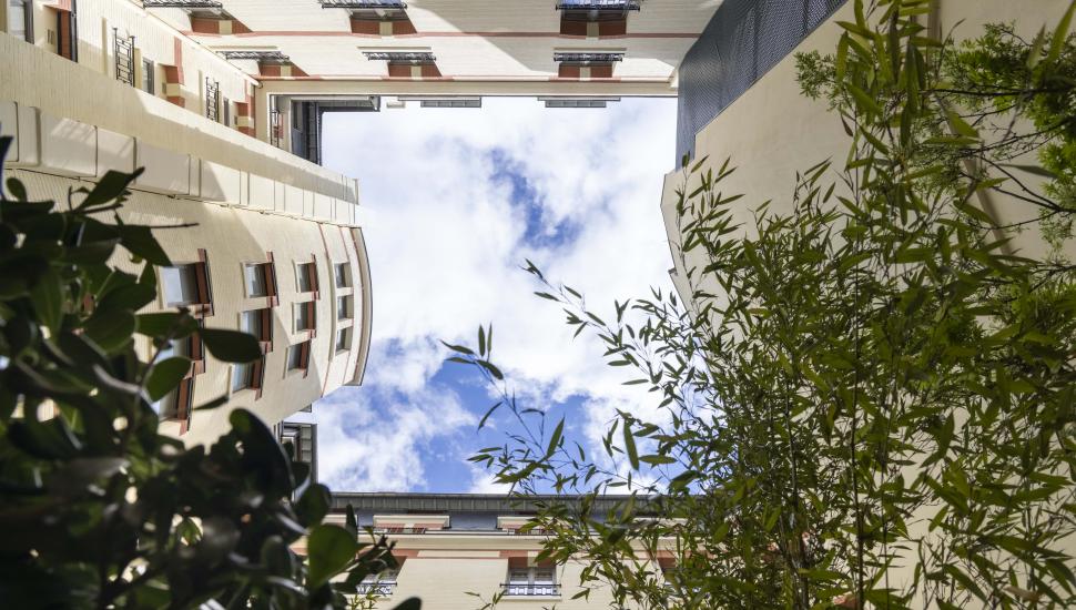 Victoria Palace Hôtel Paris la terrasse