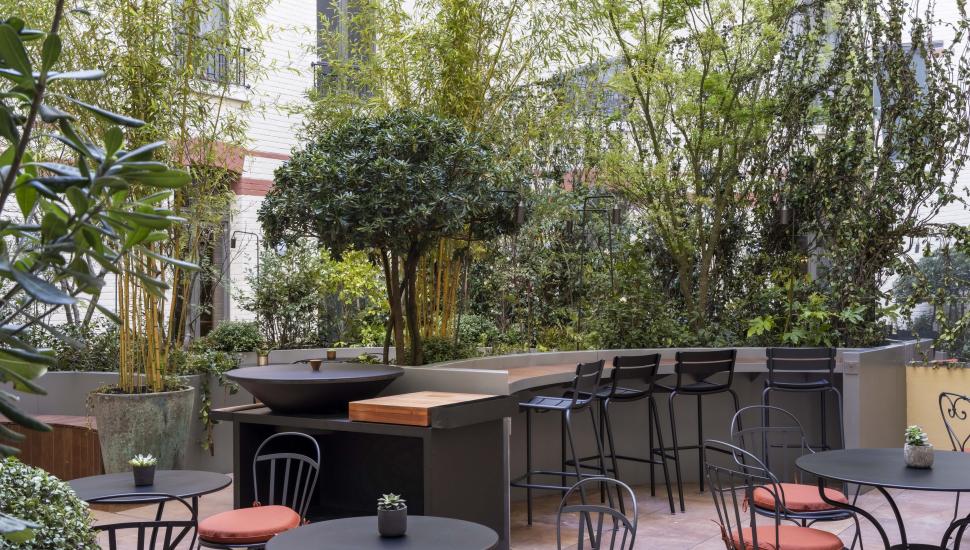 Victoria Palace Hôtel Paris la terrasse