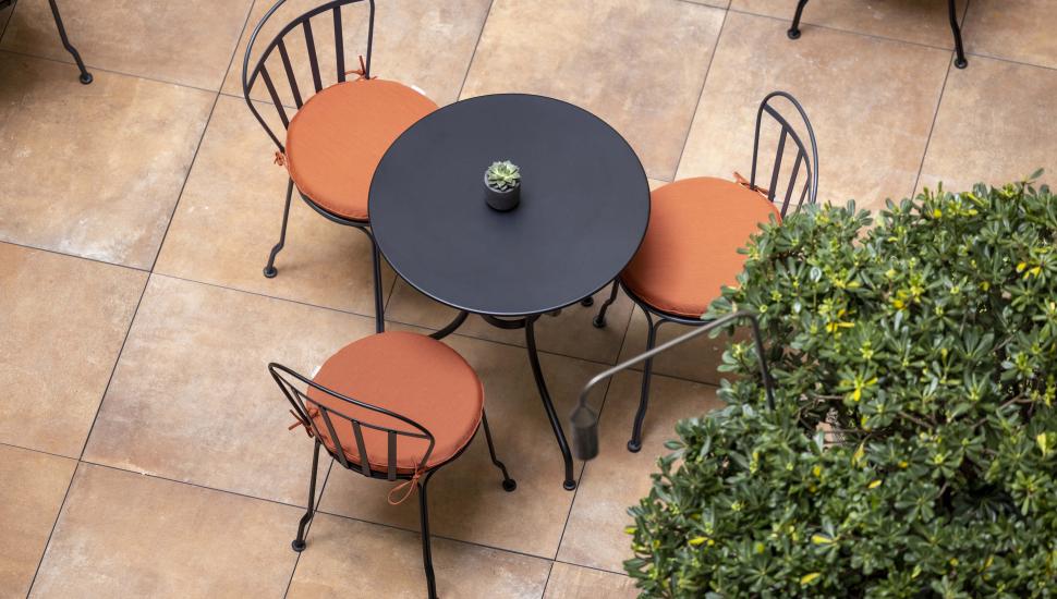 Victoria Palace Hôtel Paris la terrasse