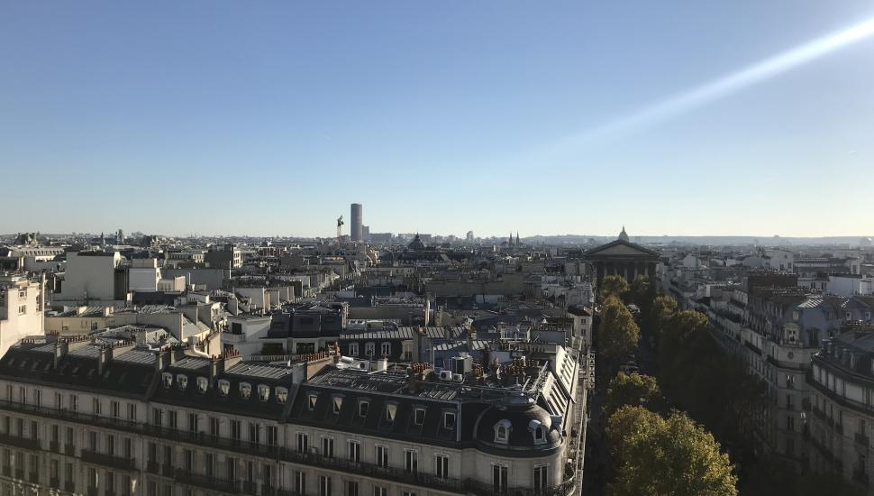 Victoria Palace Hotel Paris vue